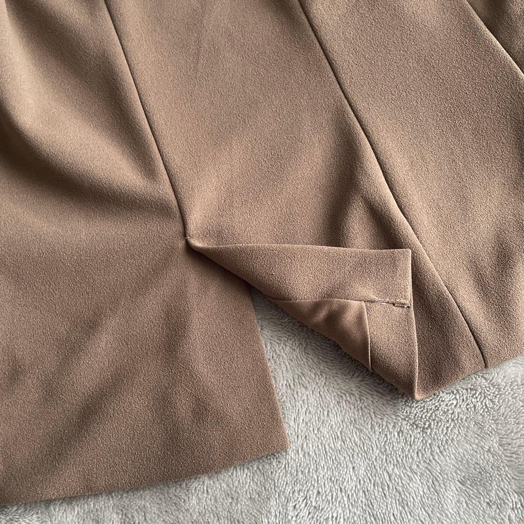 ドレスラボ ノーカラージャケット タックセンタープレスパンツスリムセットアップ