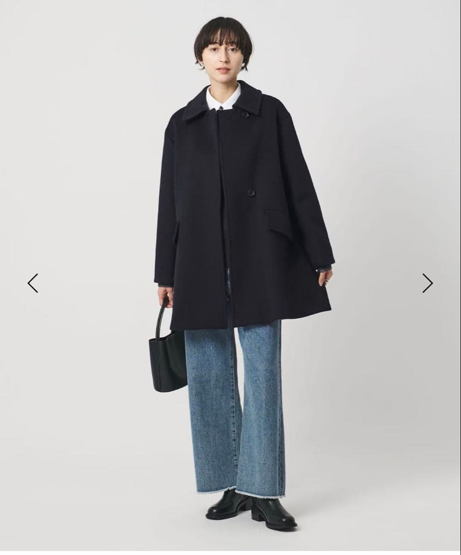 UNITED ARROWS ２WAYカラー ミドルコート36