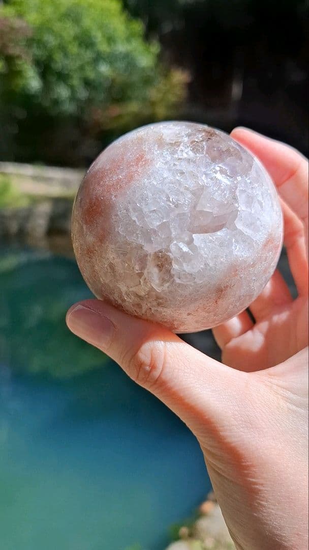 ピンクアメジストスフィア【可憐】