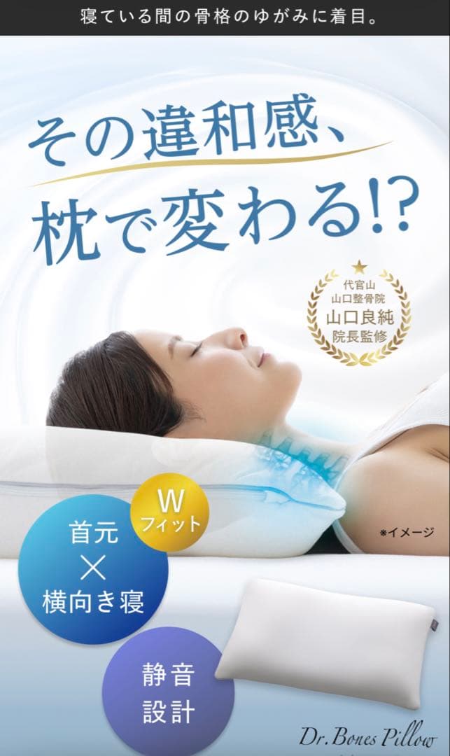 Dr.Bones Pillow ドクター ボーンズ ピロー