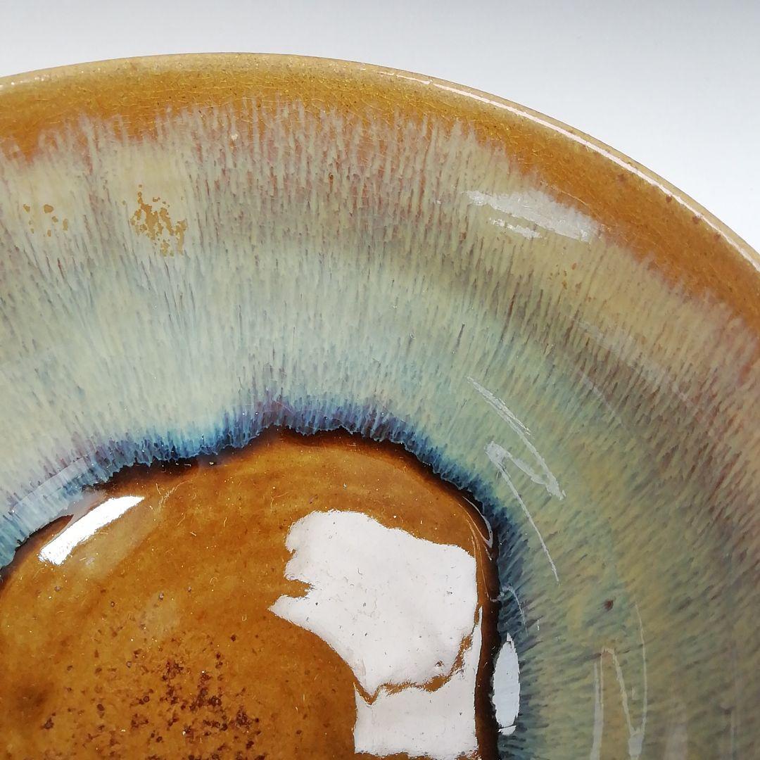 Ｗ５４　茶碗　『高取　茶碗』『亀井味楽 造』　共箱　抹茶碗　茶道具