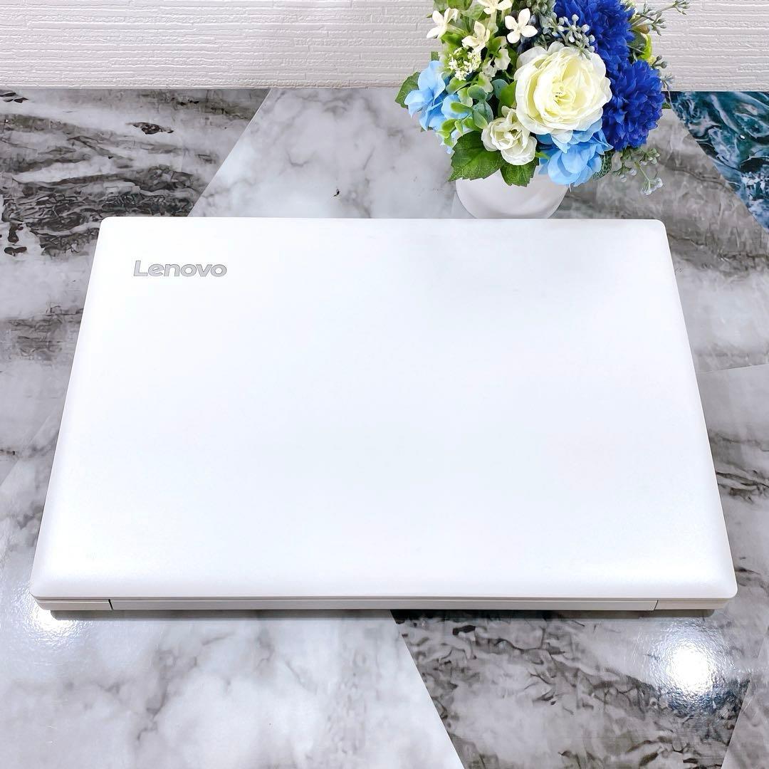 大人気Lenovo✨新品SSD✨薄型ノートパソコン✨カメラ付✨Windows11