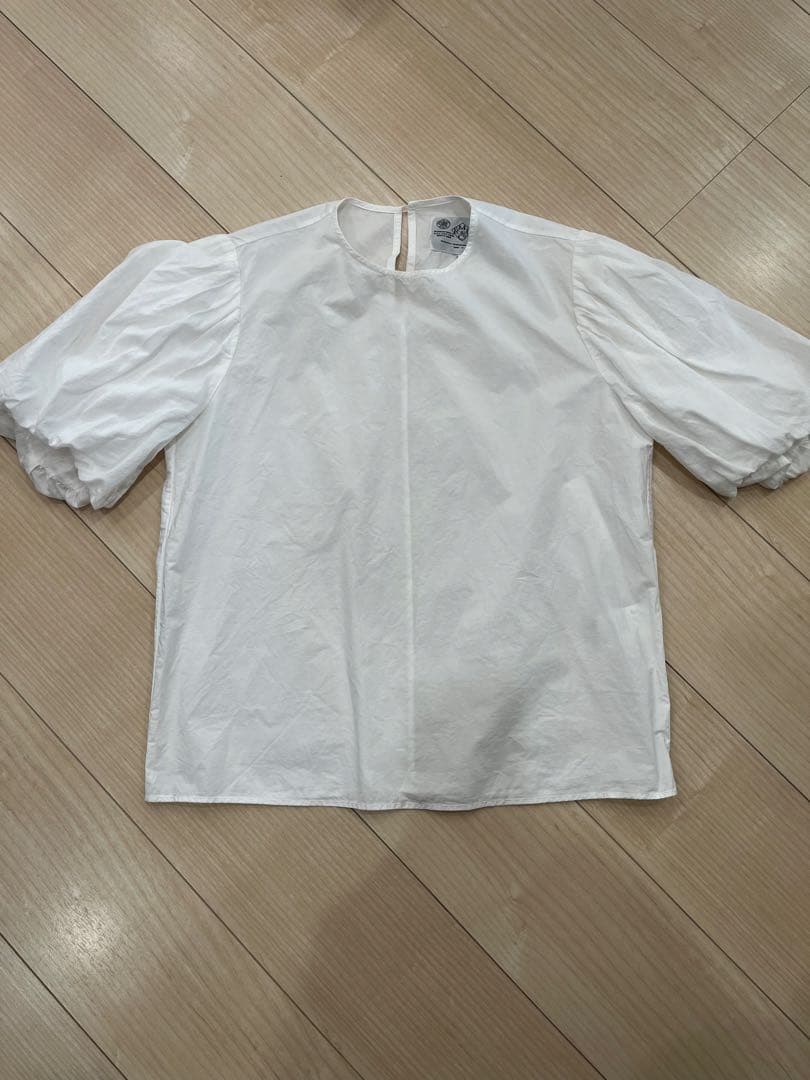 オールドマンズテーラー　ガーメントダイ　バルーンスリーブブラウス