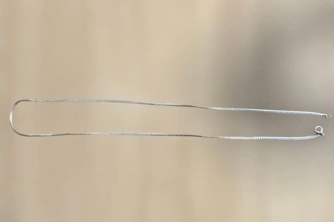 DIFFERENTネックレス　シルバー　53cm