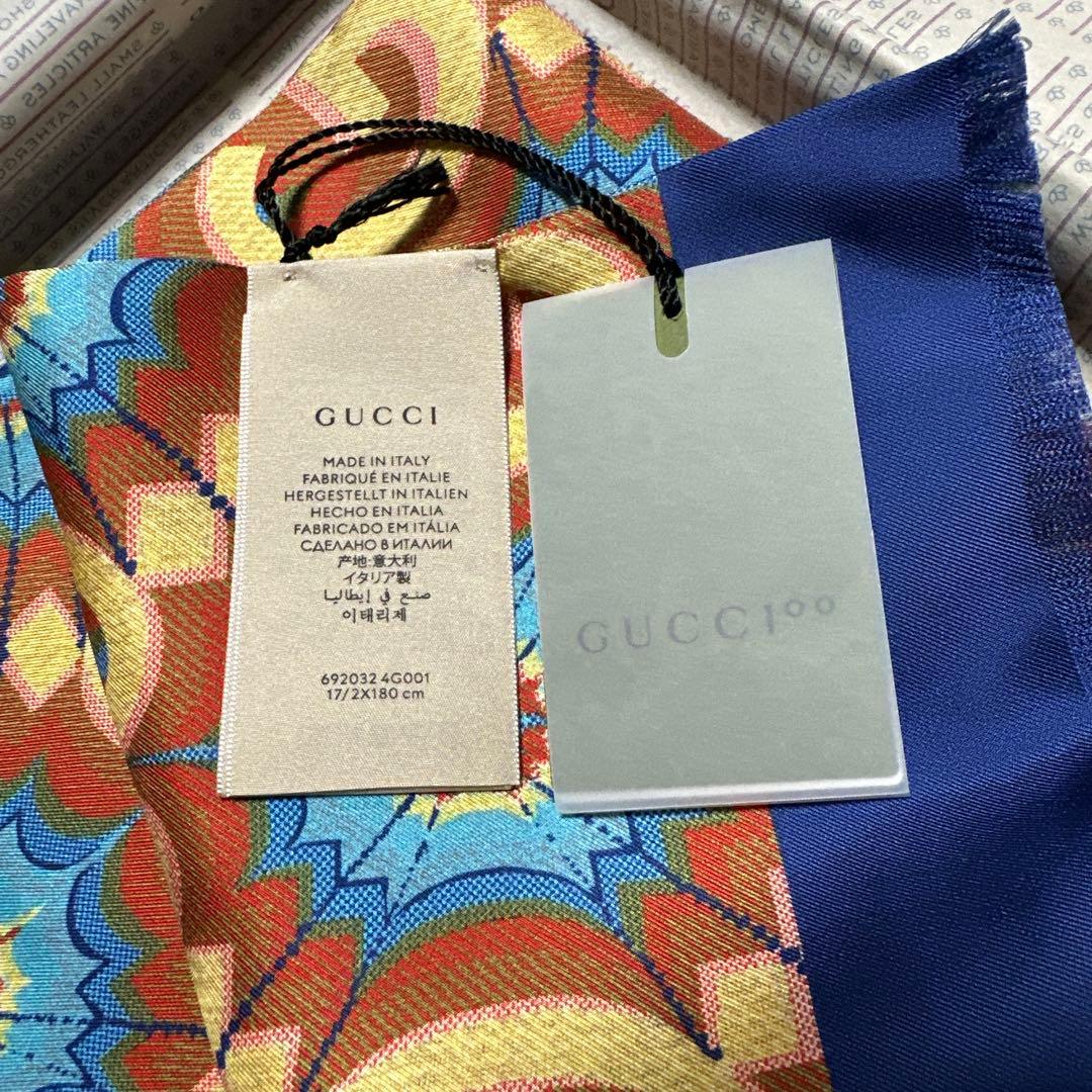 GUCCI★100周年ノベルティスカーフ★