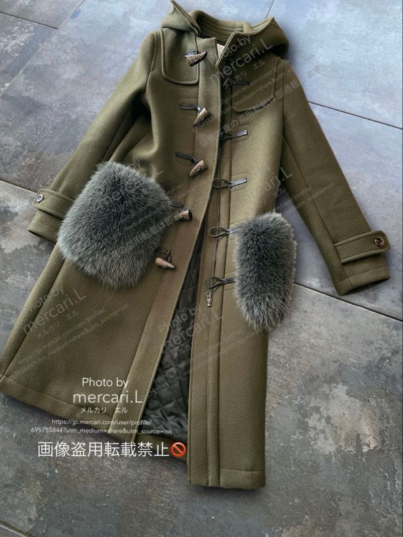【短期出品】ボーダーズ borders at balcony ダッフルコート