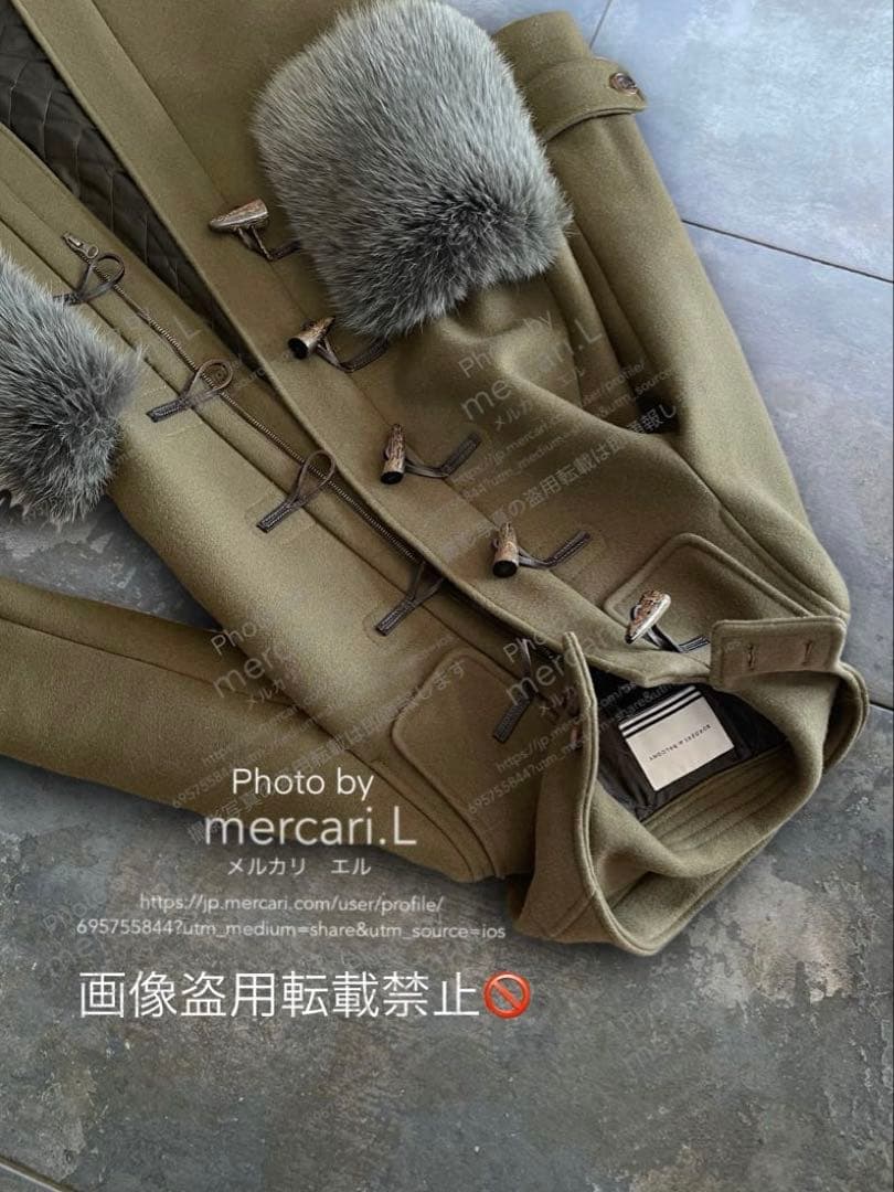 【短期出品】ボーダーズ borders at balcony ダッフルコート