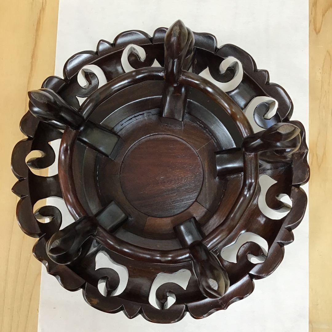 茶道具 香炉台 N177