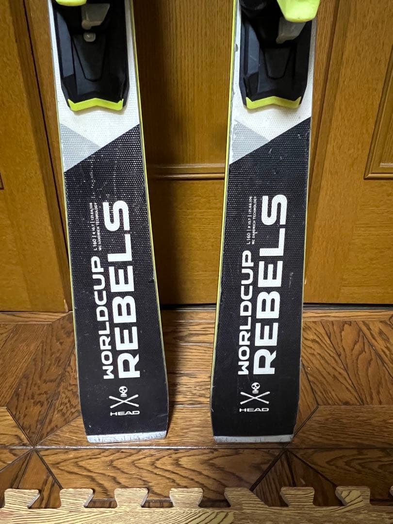 スキー HEAD 160cm WORLDCUP rebels i.SLR