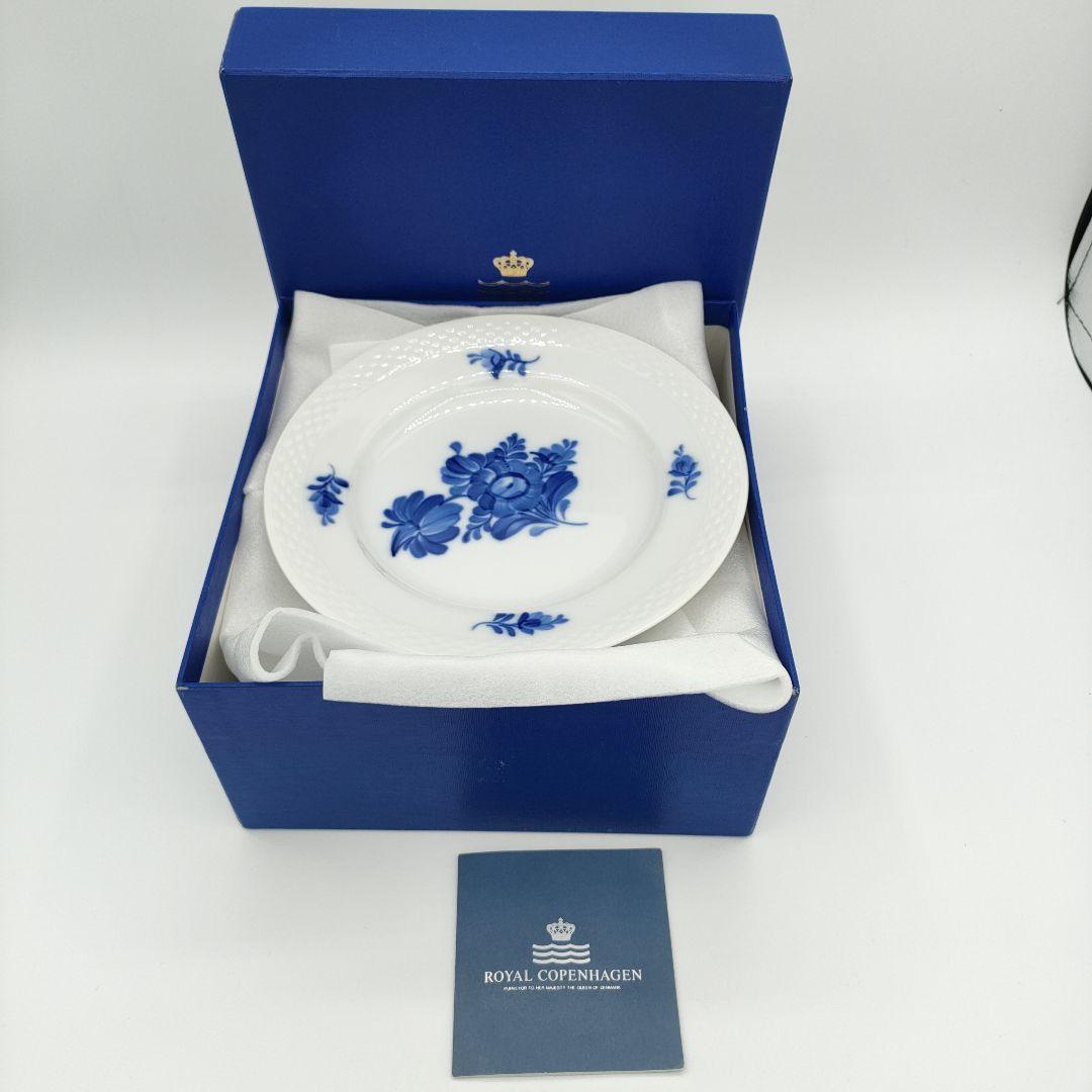 ロイヤルコペンハーゲン　ブルーフラワー　プレイン　17.5cm 6枚セット