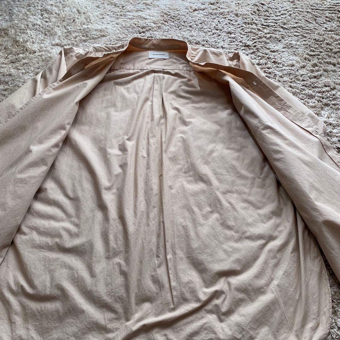 MARKAWARE マーカウェア コットンバンドカラーシャツ 2