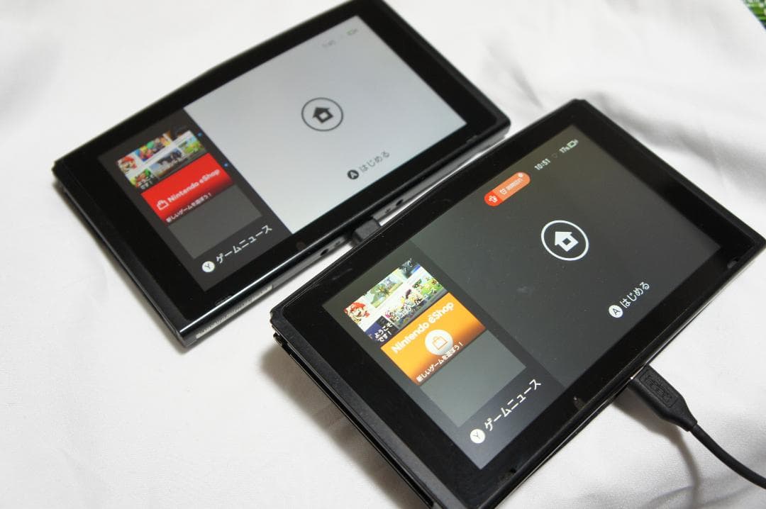 【ジャンク】Nintendo Switch(2017) 2台（バッテリーなし）