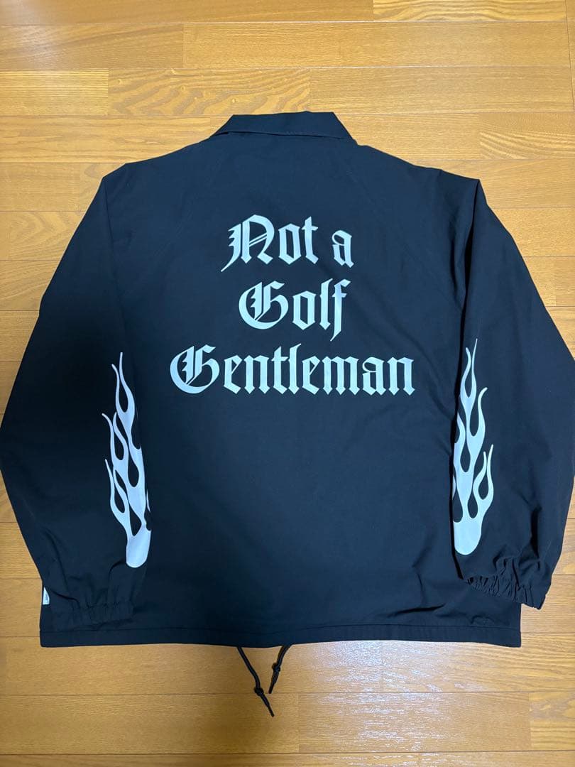 キャプテンズヘルム ゴルフ ナスティーロゴ コーチ ジャケット　Lサイズ