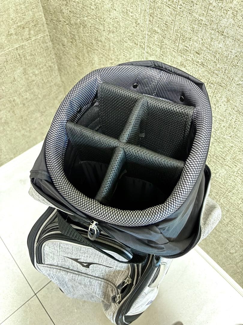 MIZUNO キャディバッグ ライトスタイル グレー 美品