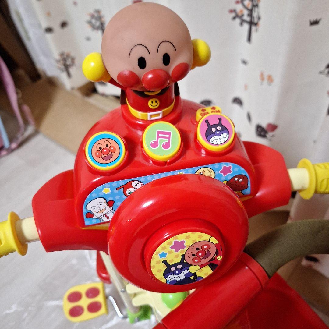 miniアンパンマンデラックス三輪車