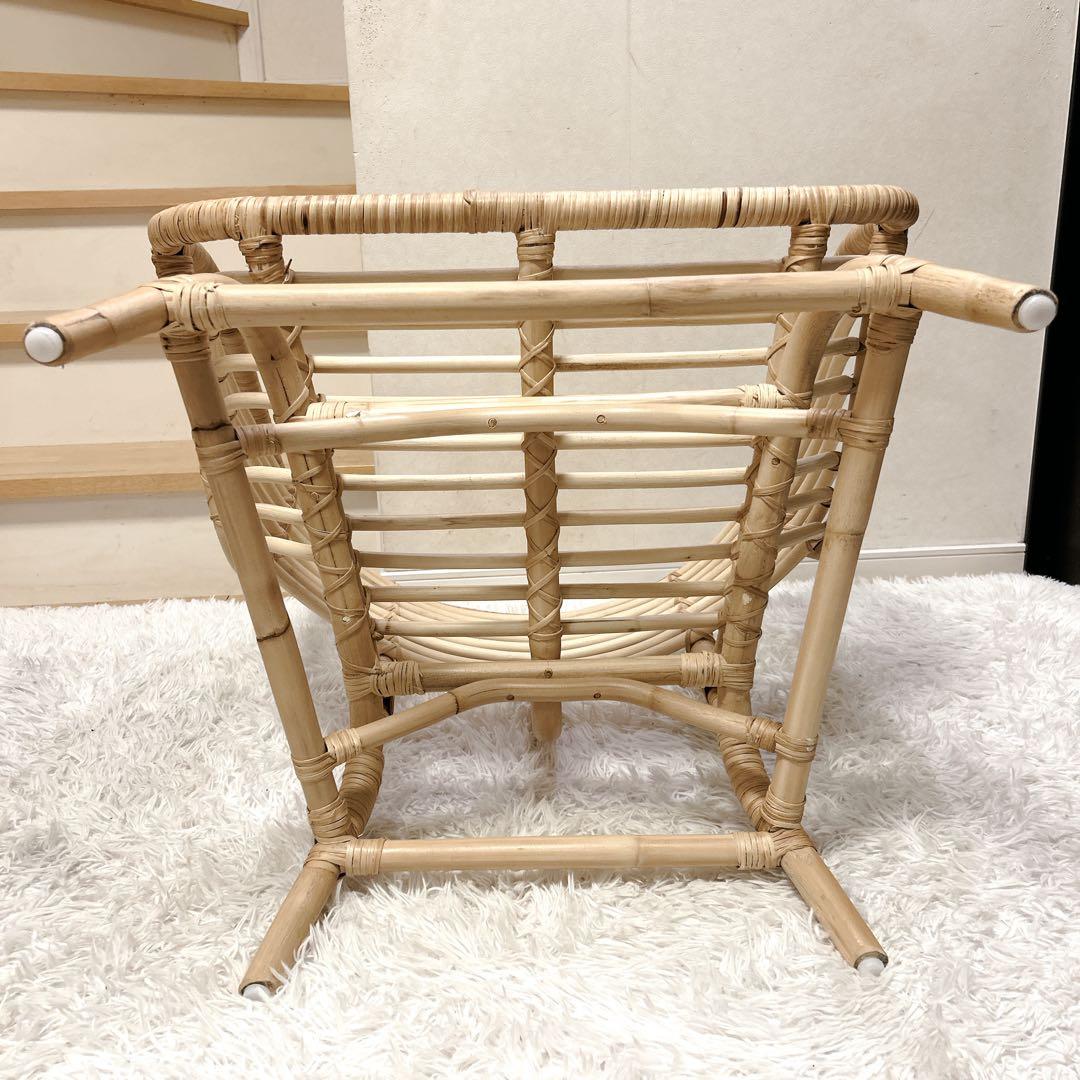 【美品】IKEA BUSKBO 籐椅子 ブスクボー ラタンチェア 送料無料