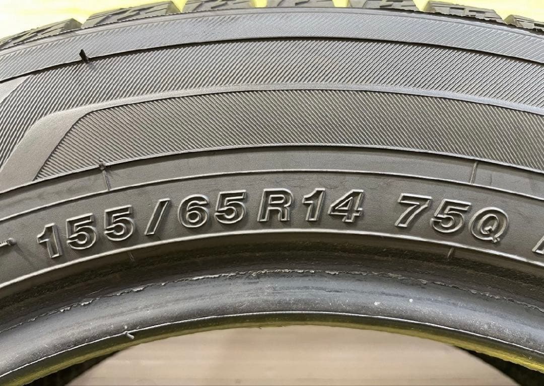 9部山⭐︎155/65R14⭐︎ヨコハマタイヤ⭐︎IG60⭐︎2021年⭐︎送込4本⭐︎