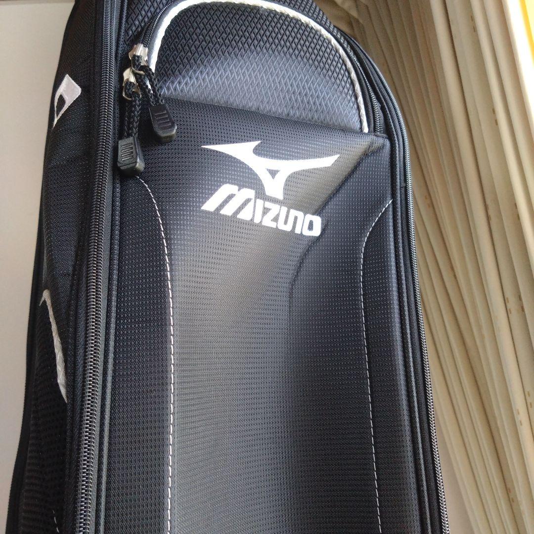 【新品】Mizuno ブラック キャディバッグ