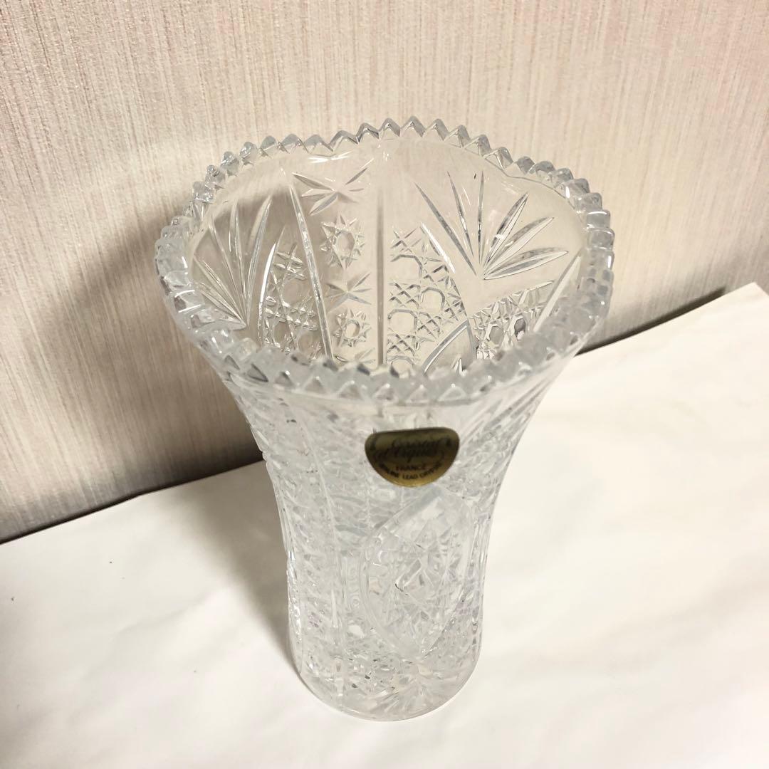 Cristal d’Arques クリスタルダルク　花瓶　未使用品　*