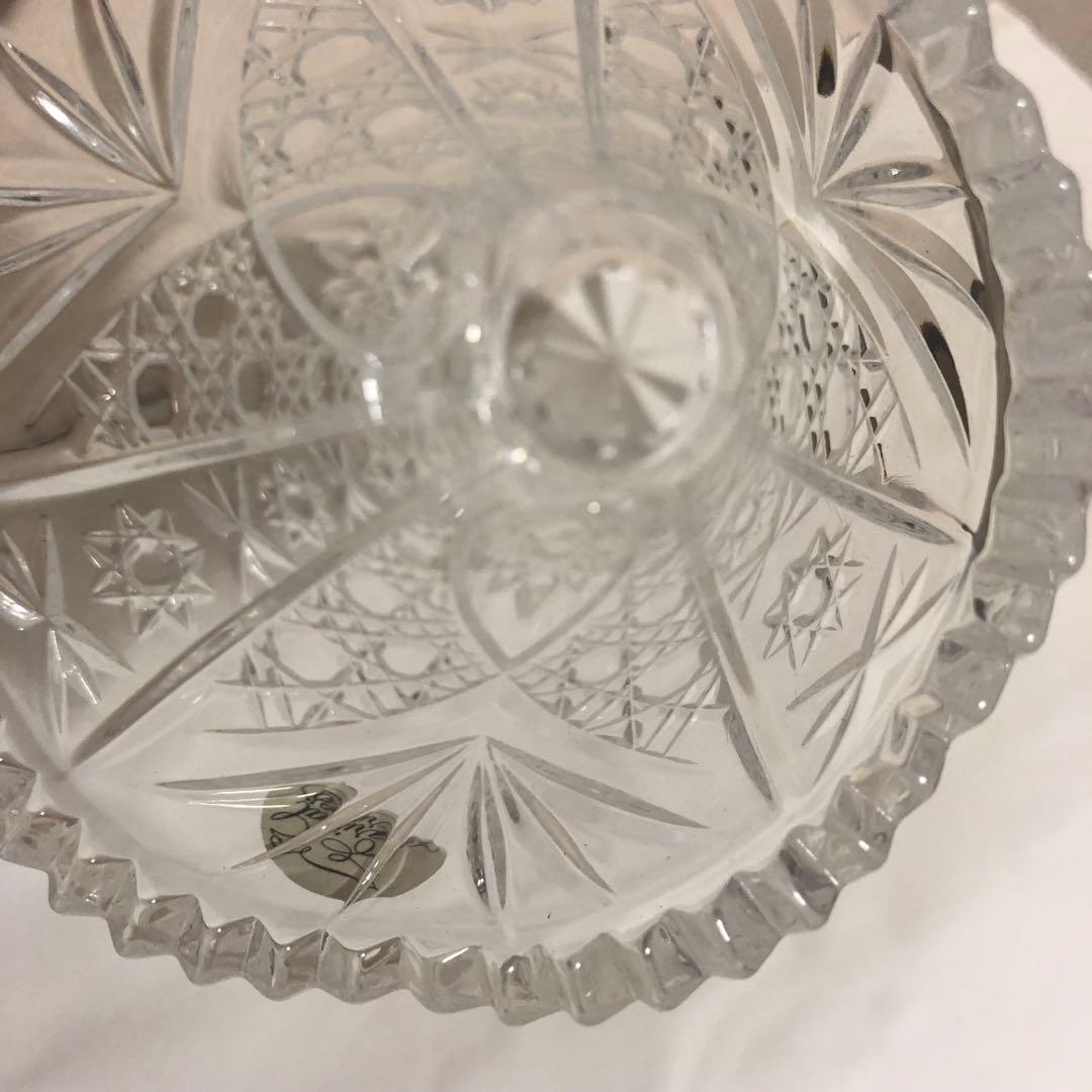 Cristal d’Arques クリスタルダルク　花瓶　未使用品　*