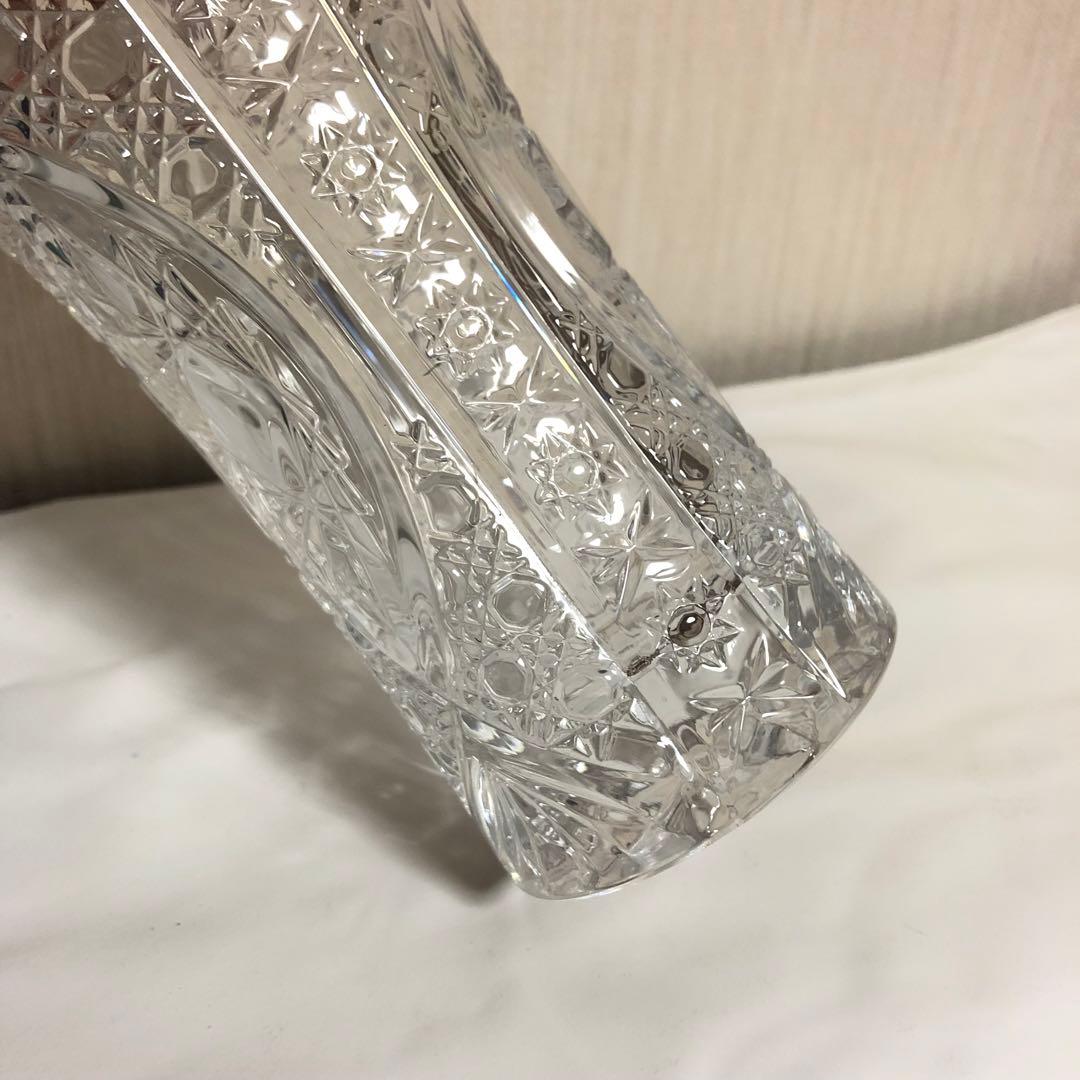 Cristal d’Arques クリスタルダルク　花瓶　未使用品　*