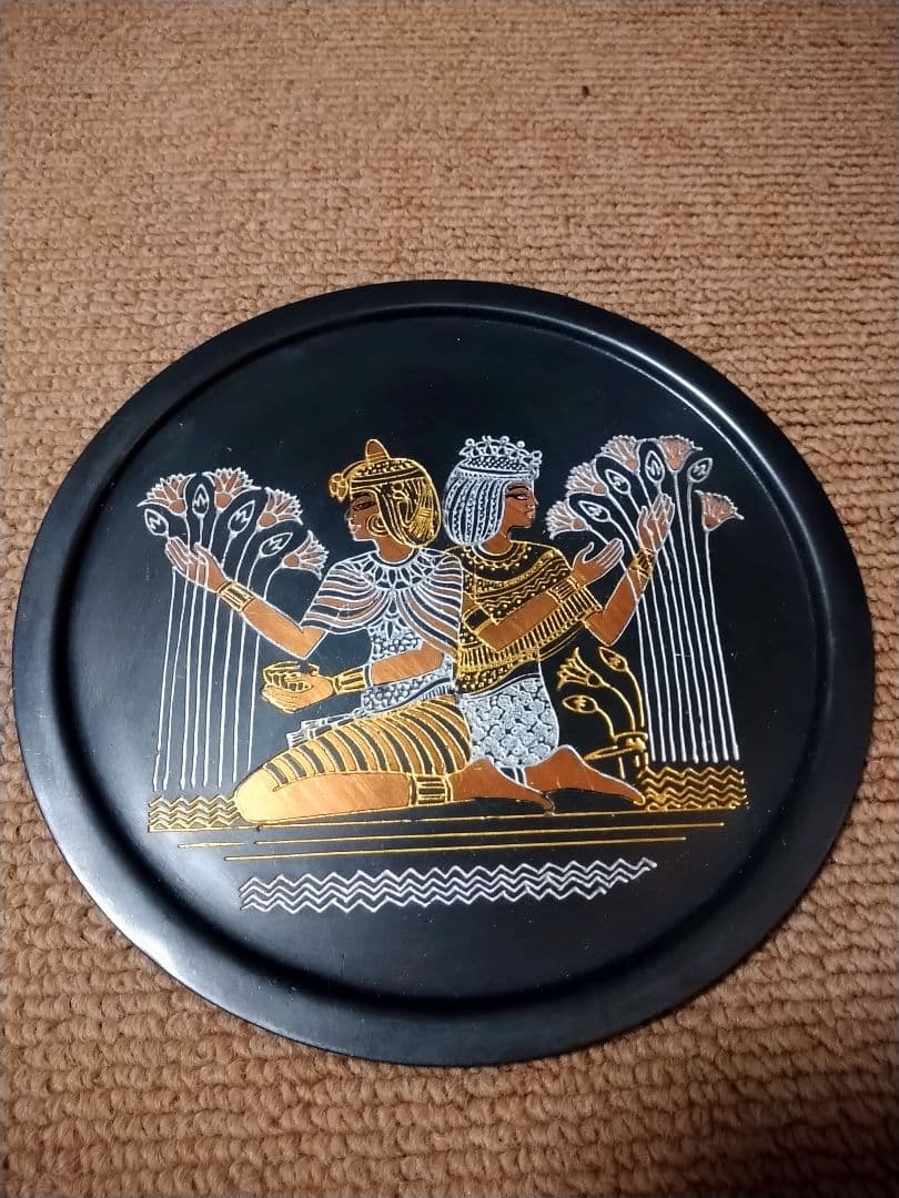 【最終値下】アンティーク アラブ エジプト 鉄製 飾り絵