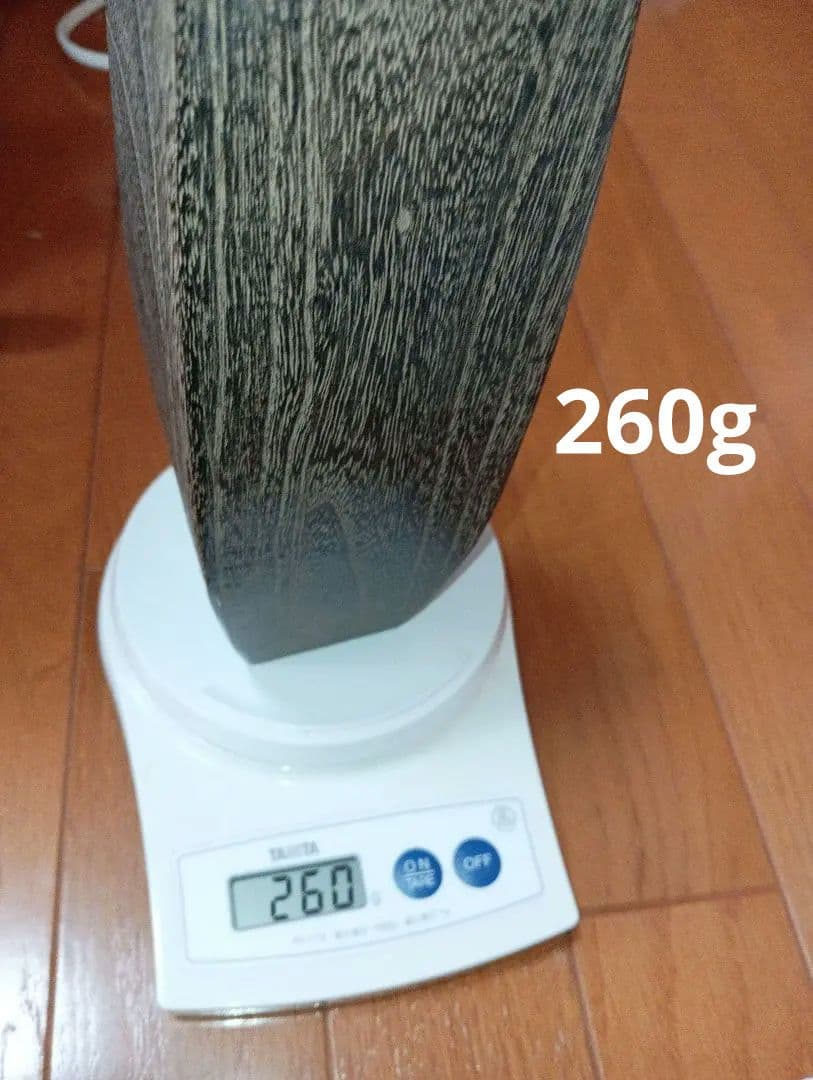 木製花瓶 木目調デザイン 花びん　フラワーベース　ウッド調　一輪挿し　花台付