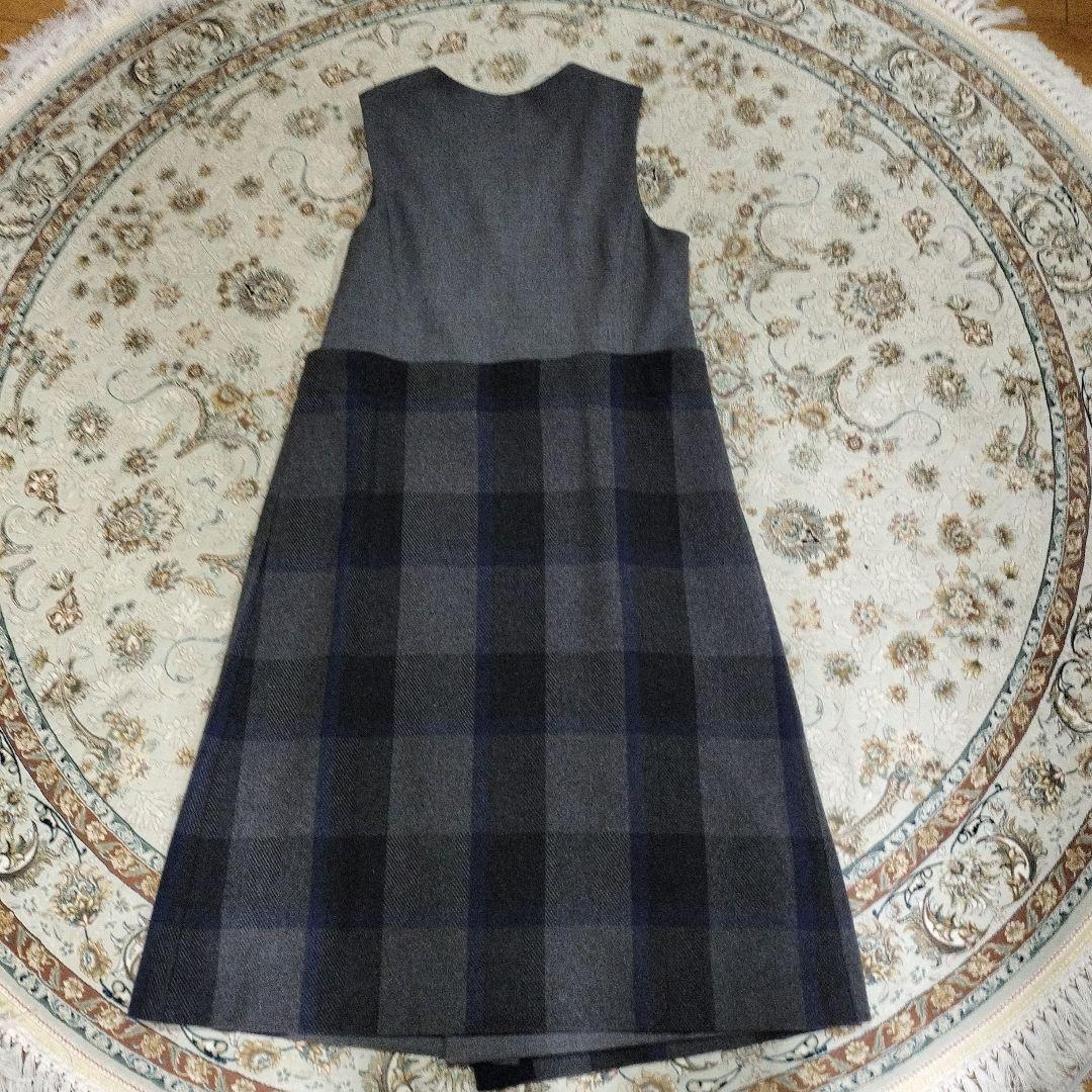 専用です。ADORE ノースリーブ チェックワンピース38