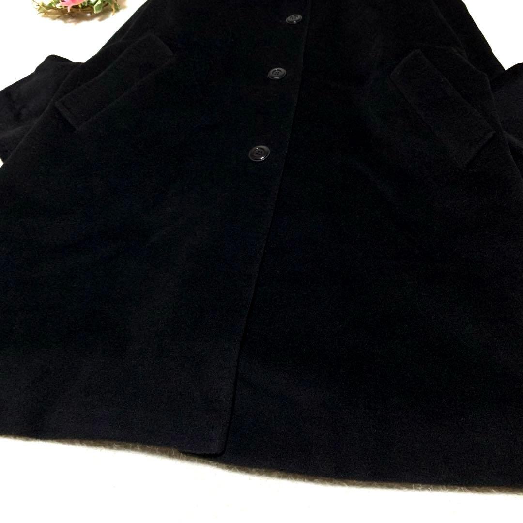 ★新品級　マックスマーラ　チェスターコート❤︎カシミアオーバーサイズ　黒　2XL