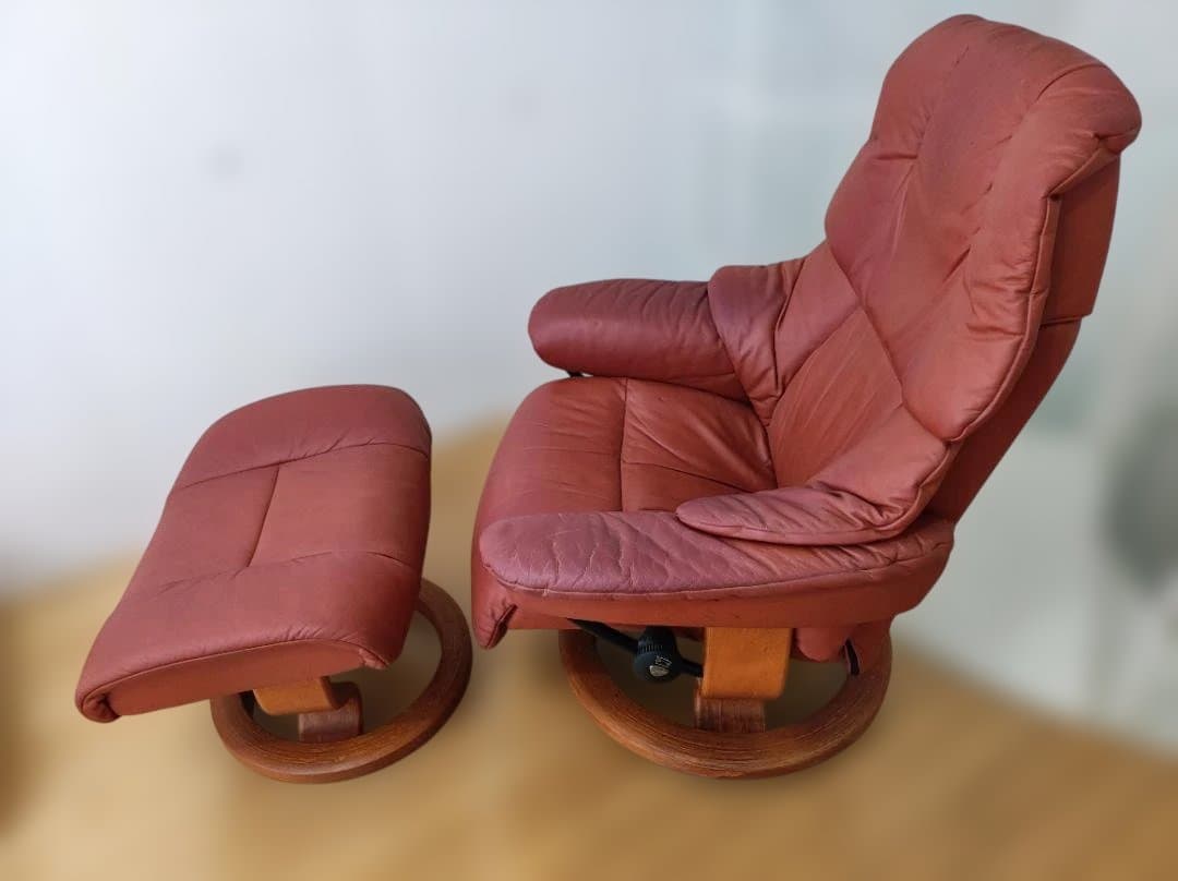 エコーネスStressless Reno クラシック オットマン付き【再度値引】