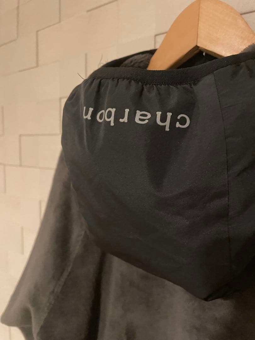 charbon シャルボン SHAGGY FLEECE ZIP PARKA