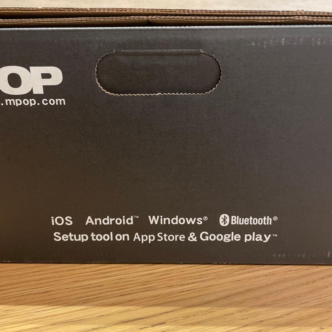 【Bluetooth対応】mPOP POP10 WHT JP ロール付き