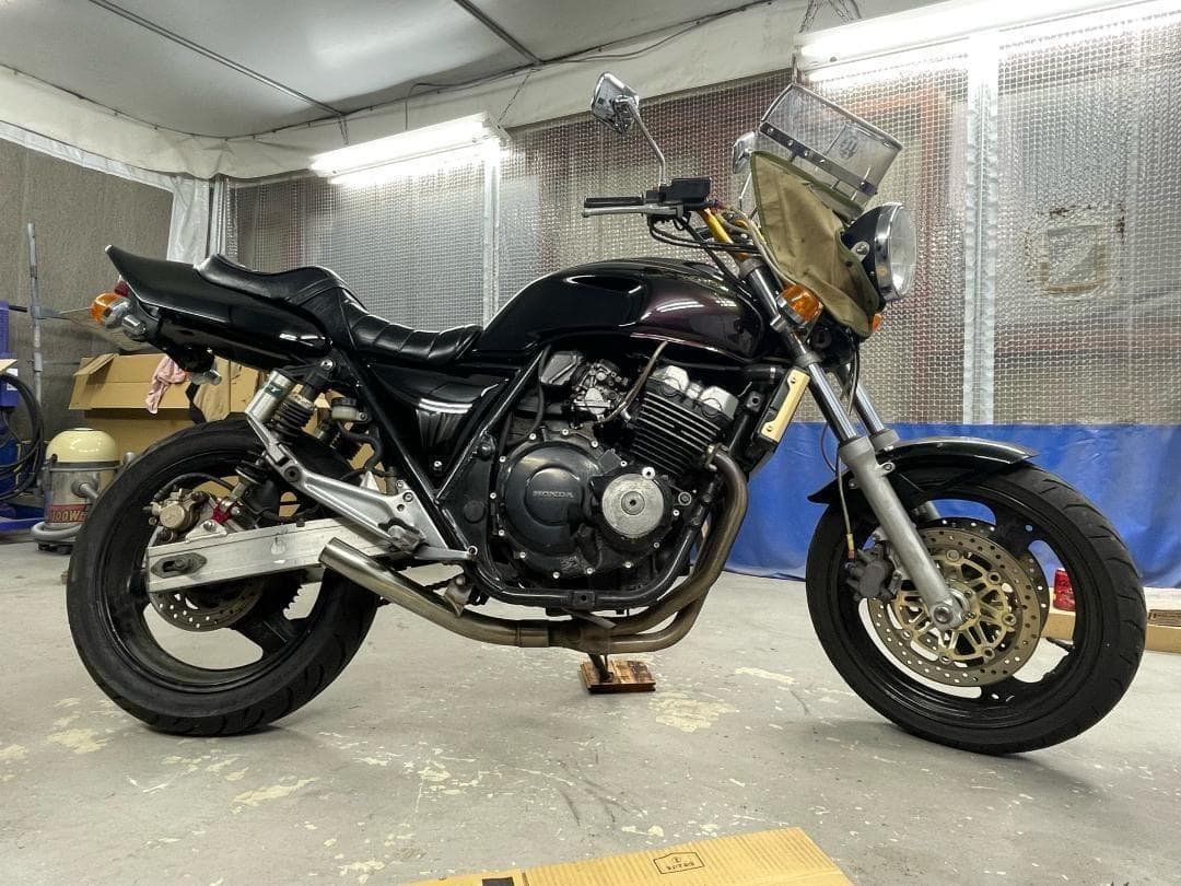 タックロールシート　黒皮　ＮＣ３１/② CB400SF前期 あんこ抜き