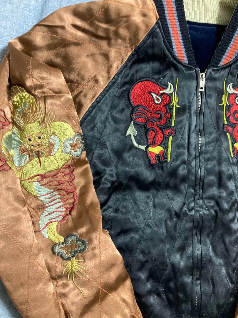 90s00s Back Street Crawler 別珍スカジャン ベトナム