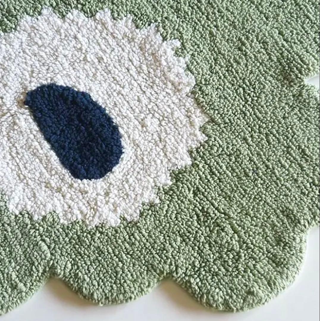 marimekko ウニッコ　バスマット　ライトグリーン　新品