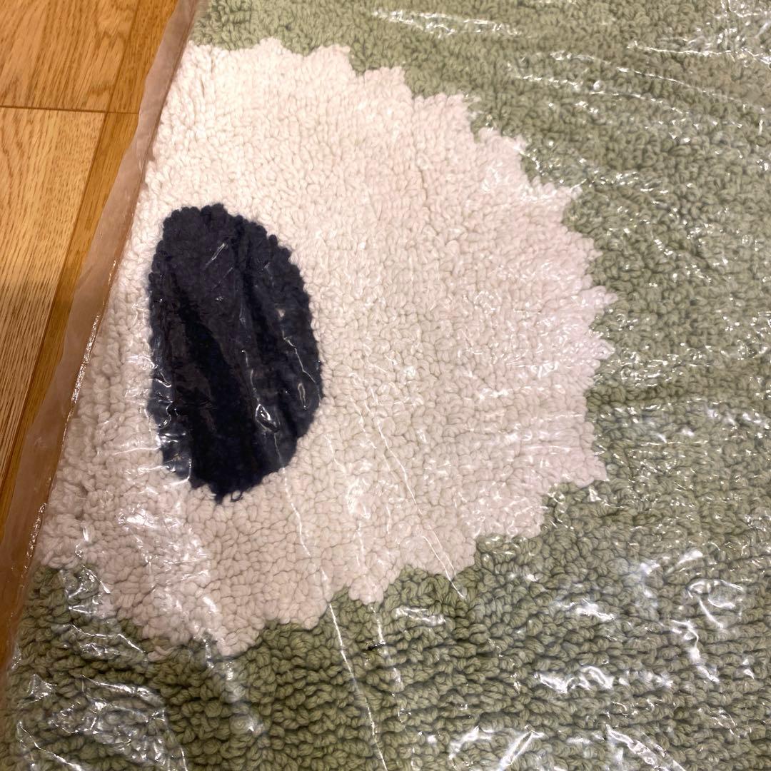 marimekko ウニッコ　バスマット　ライトグリーン　新品