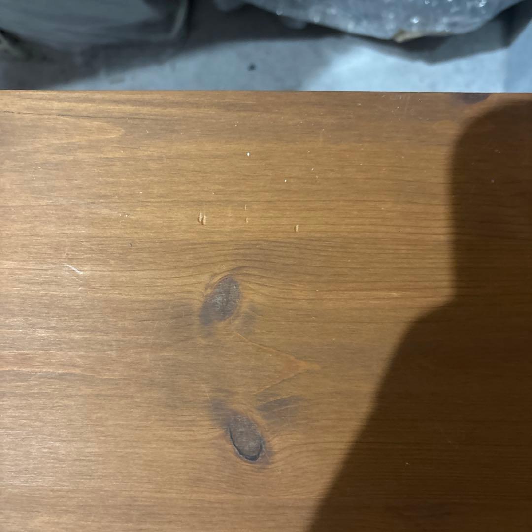 シャビーシック 木製チェスト 3段｜アンティーク調｜グレー×ナチュラル 天然木風