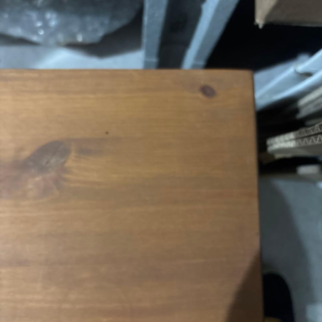 シャビーシック 木製チェスト 3段｜アンティーク調｜グレー×ナチュラル 天然木風