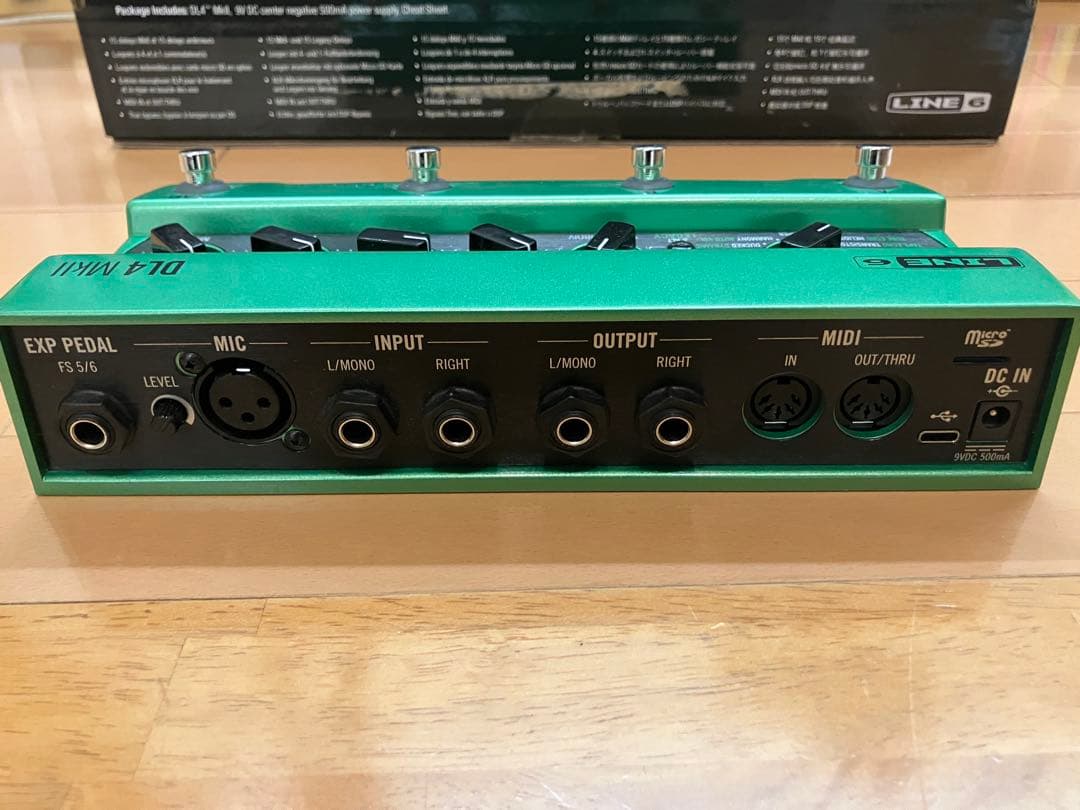 LINE 6 DL4 MkII ディレイ
