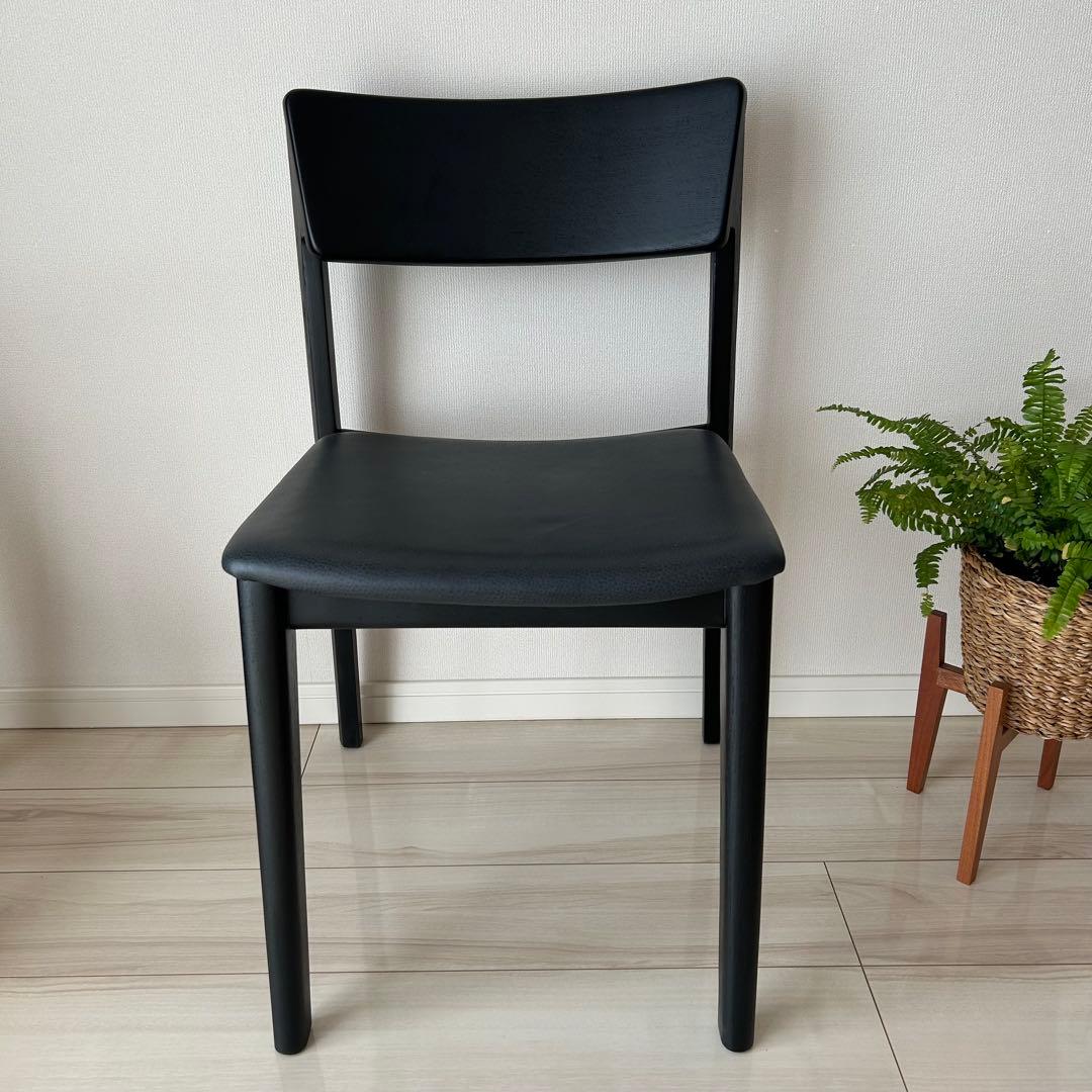 【新品・未使用】moda en casa スケッチ　ポイズチェア　ブラック