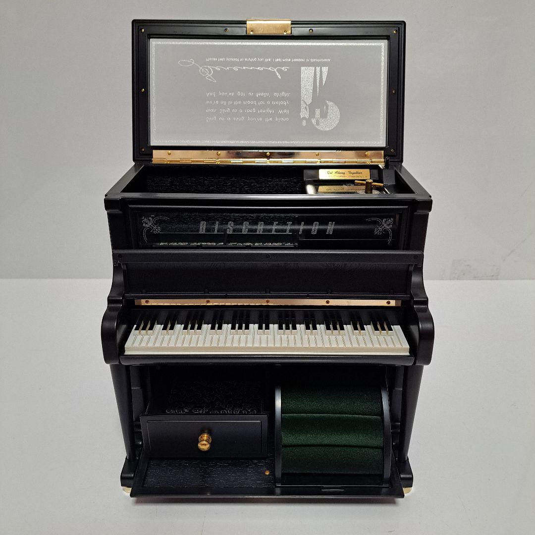 新品　ピアノ　ジュエリーボックス　小物入れ　オルゴール付き　ディスクレーション