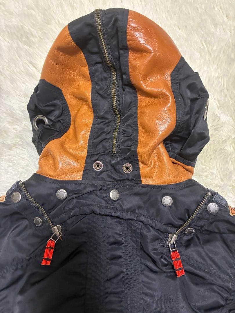 AVIREX N2B セカンド リモデルフライトジャケット ミリタリー ブラック