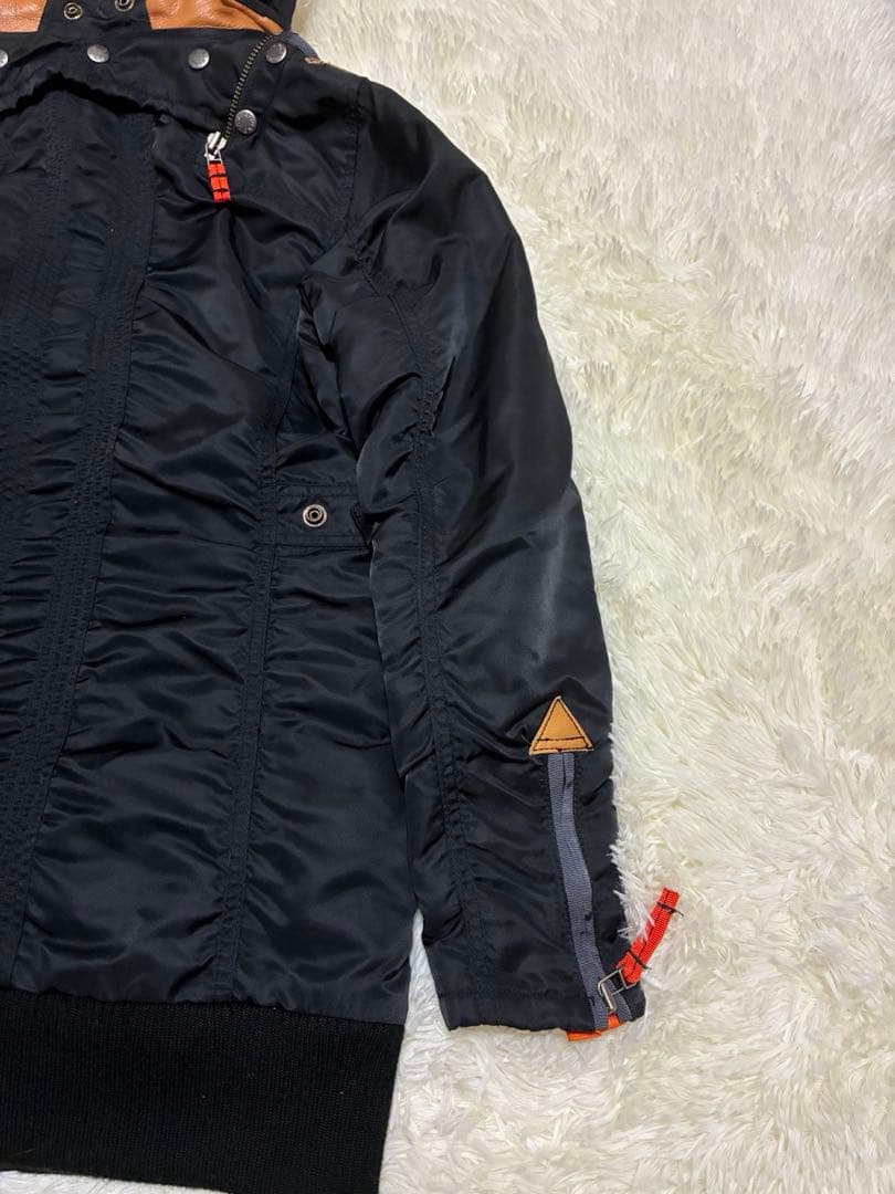 AVIREX N2B セカンド リモデルフライトジャケット ミリタリー ブラック