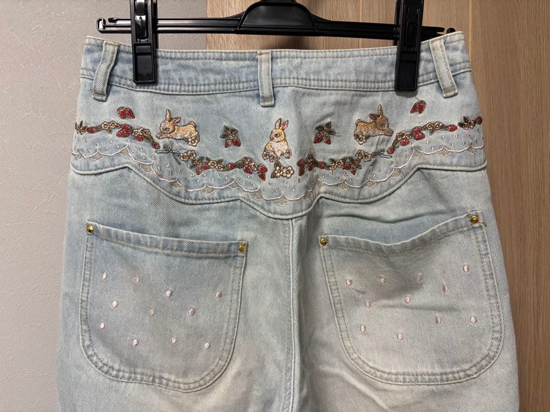 フランシュリッペ はんかちうさぎデニムパンツ