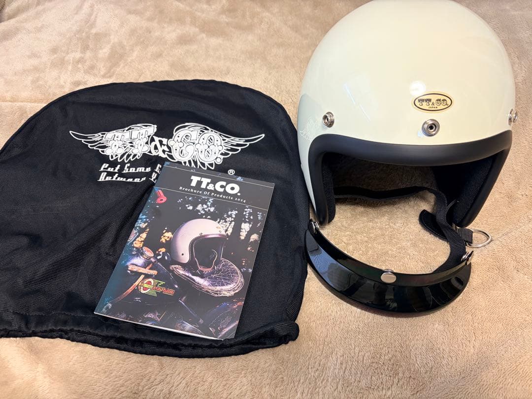 m*i様 TT&CO. ジェットヘルメット 500-TX
