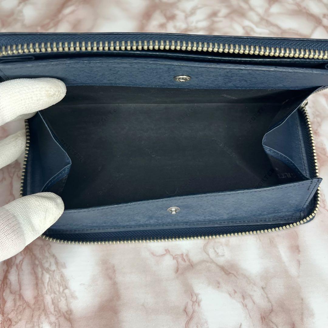 【極美品】PORTER ラウンドファスナー 長財布0103 40