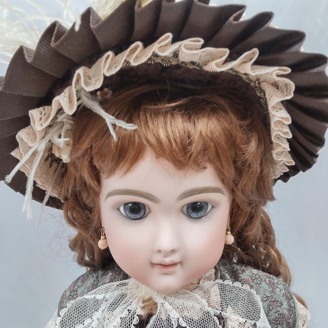ベベフルール　アンティークドール　リプロ　作家　大きい人形