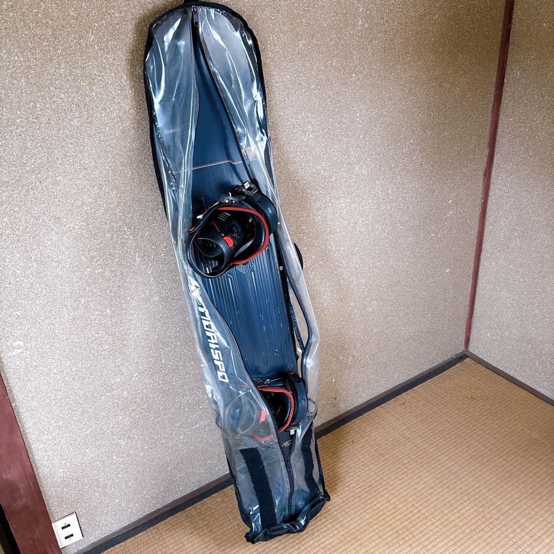 SALOMON サロモン amp スノーボード 154cm ビンディング付き