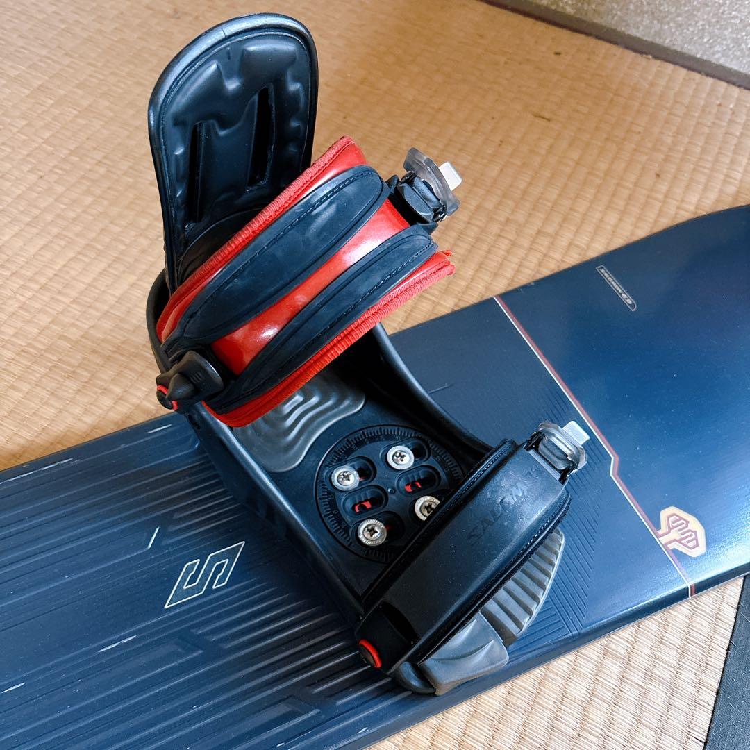 SALOMON サロモン amp スノーボード 154cm ビンディング付き