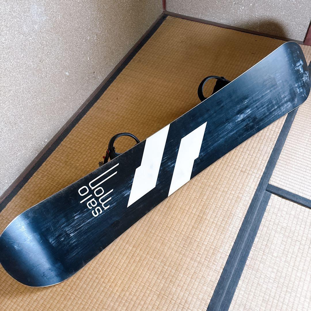 SALOMON サロモン amp スノーボード 154cm ビンディング付き